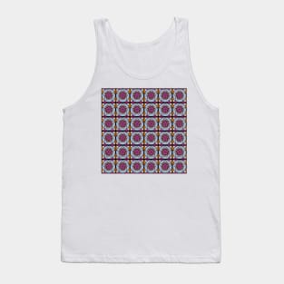 Boho Star Motif Pattern Tank Top